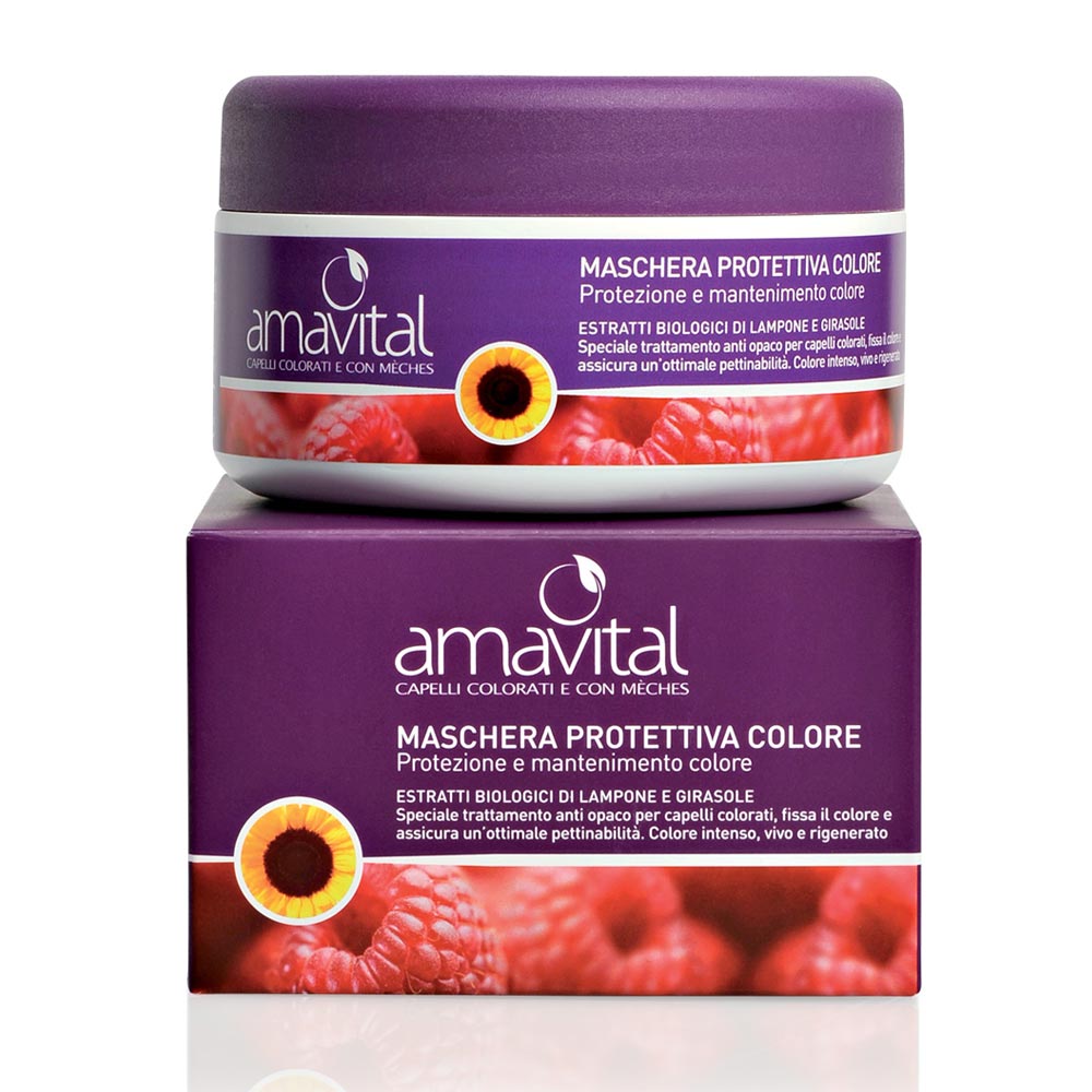 Oficine Cleman Amavital - Maschera Protettiva Colore, 300ml