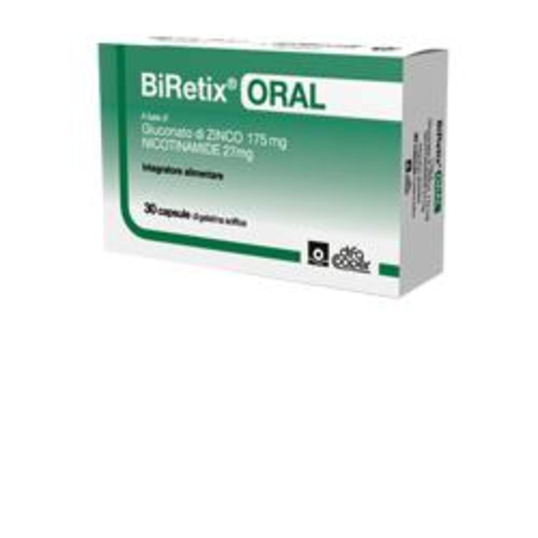 Biretix - Oral Confezione 30 Capsule