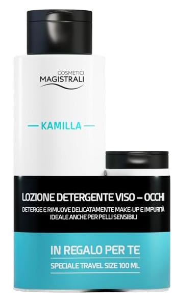 Cosmetici Magistrali - Kamilla Detergente Struccante Viso E Occhi + Tavel Size In Omaggio Confezione 400 Ml — confronto prezzi