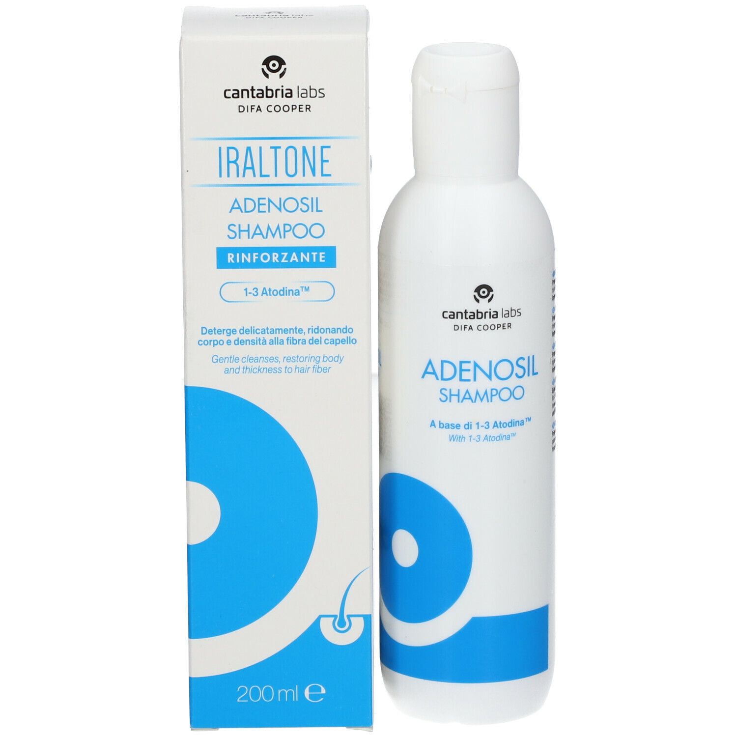 Cantabria Labs Iraltone - Adenosil Shampoo Anti-Caduta Uso Frequente, 200ml — confronto prezzi