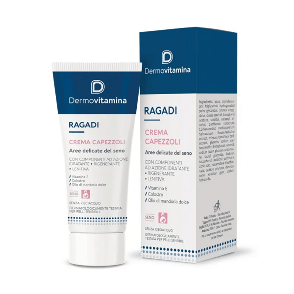 Dermovitamina Ragadi Crema Per Capezzoli 30 ml