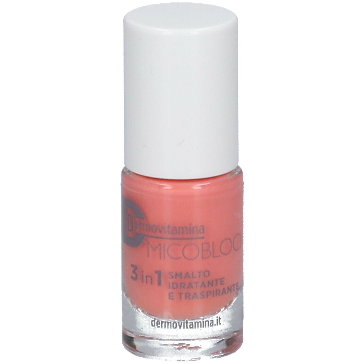 Dermovitamina micoblock 3 in 1 smalto idratante e traspirante rosa 5 ml