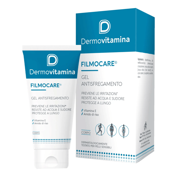 Dermovitamina Filmocare Gel Antisfregamento Previene le Irritazioni e Lunga Protezione 30 ml