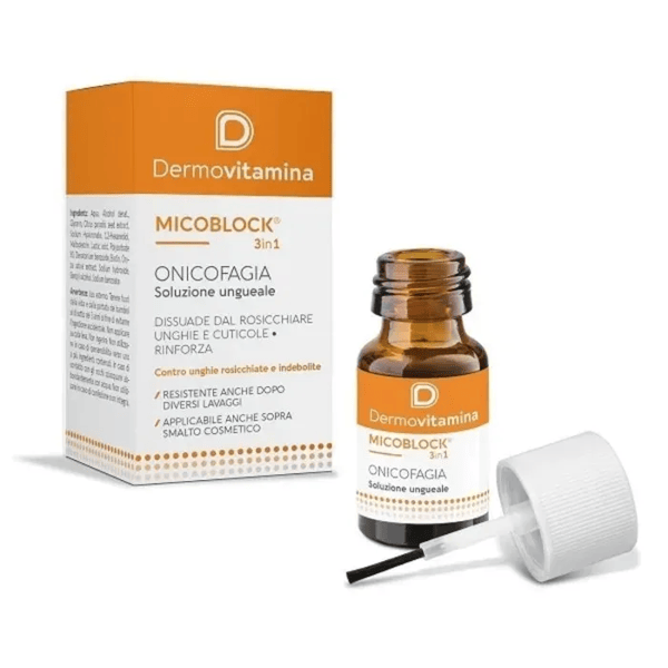 Dermovitamina Micoblock 3 in 1 Onicofagia Soluzione Ungueale 7 ml — confronto prezzi