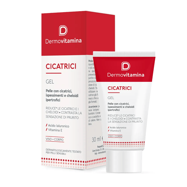 Dermovitamina Cicatrici Gel Invisibile Per Cicatrici 30 ml