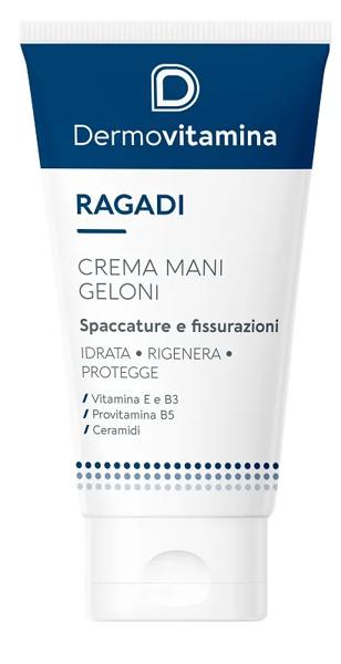 Dermovitamina Ragadi Crema Mani Geloni 75 ml per Spaccature e Fissurazioni