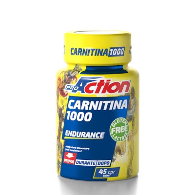 Proaction carnitina 1000 45 compresse — confronto prezzi