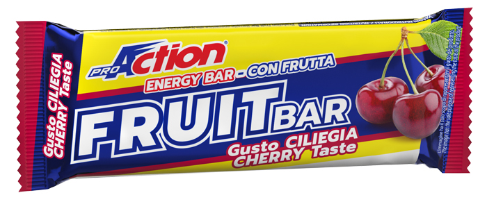 Proaction Fruit Bar Barretta Energetica Alla Ciliegia 40 G g