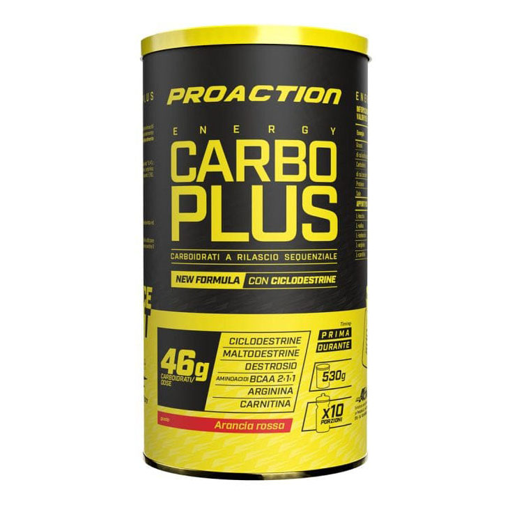 Proaction carbo plus all'arancia rossa 530 g