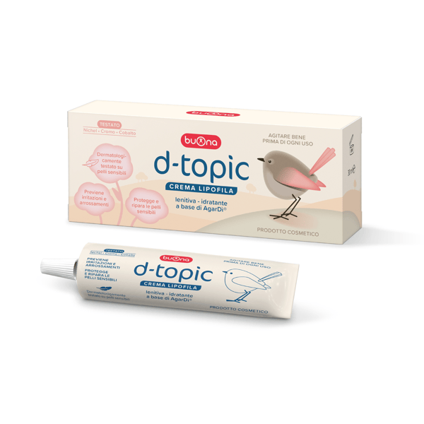 Buona D-Topic Crema Lenitiva e Idratante per Irritazioni ed Arrossamenti Cutanei 30 ml