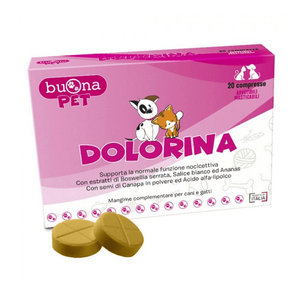 Dolorina Compresse per Cani e Gatti 20 compresse — confronto prezzi