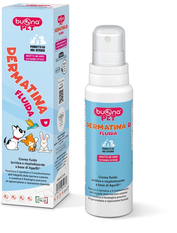 Dermatina D Fluida per Irritazioni Cani e Gatti 100 ml