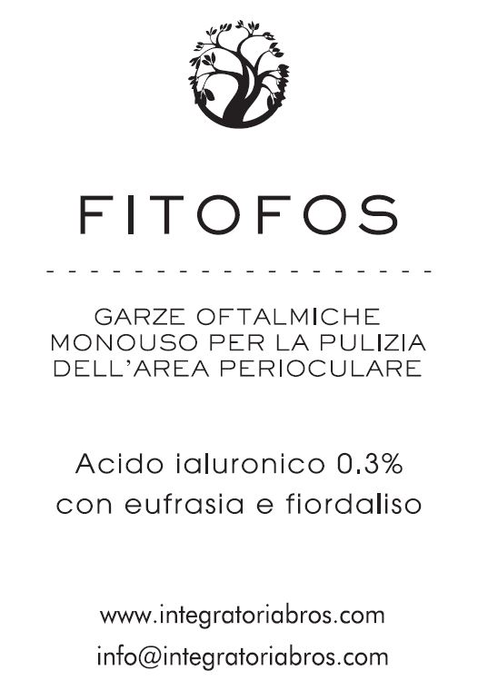 Fitofos Garze Oftalmiche Per L'igiene Quotidiana Dell'area Perioculare 20 Bustine Monouso — confronto prezzi
