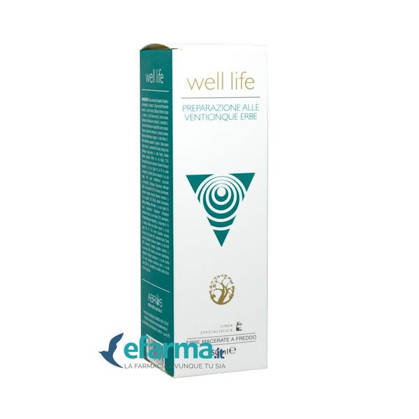 Well Life 25 Erbe Abros Tisana Contro Gonfiore Intestinale 250 ml