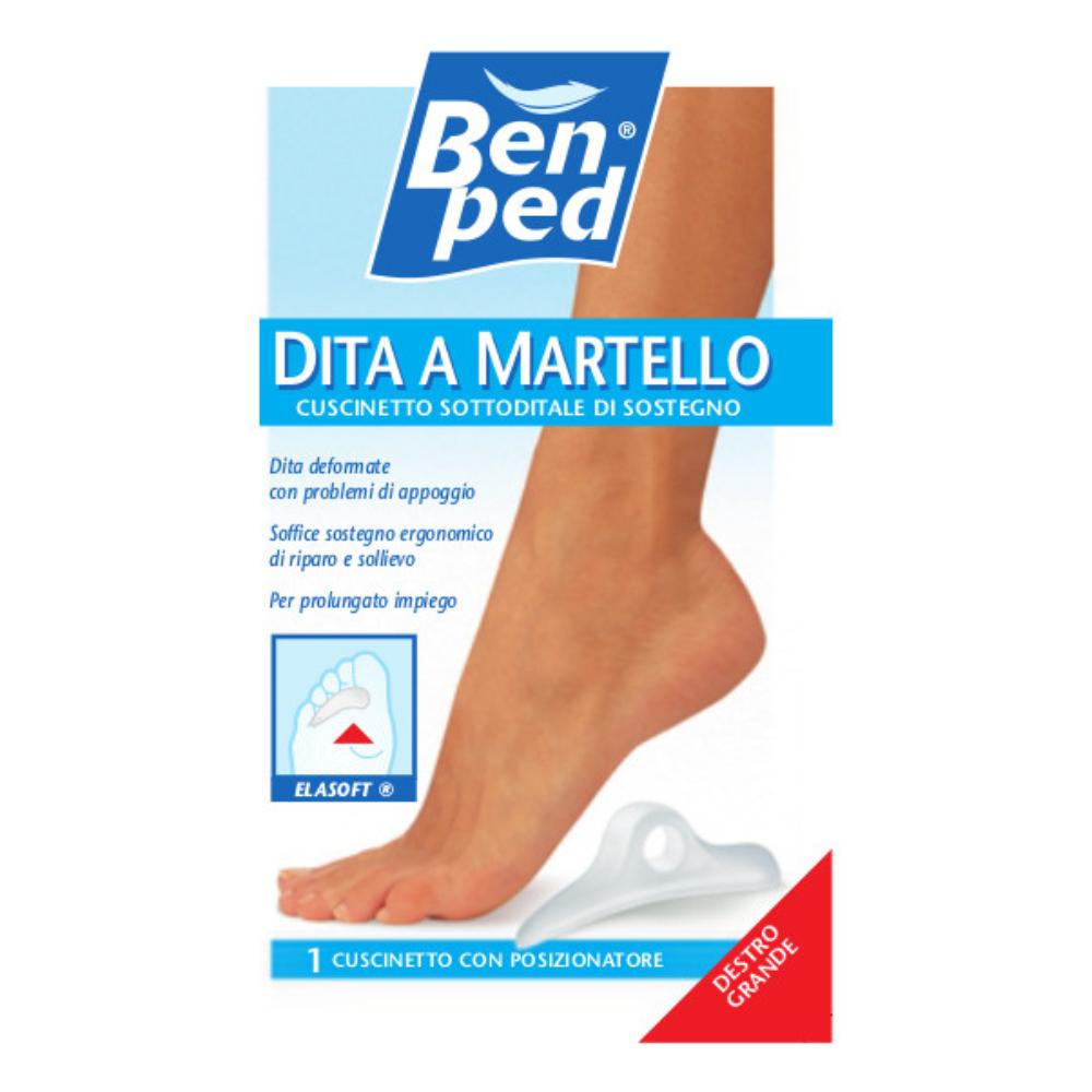 Benped Dita a Martello Cuscinetto di Sostegno Piede Destro Misura Grande 1 pz Separatore punta delle dita