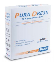 Garza Idrofila Pura Dress 10X10Cm 100 Pezzi St