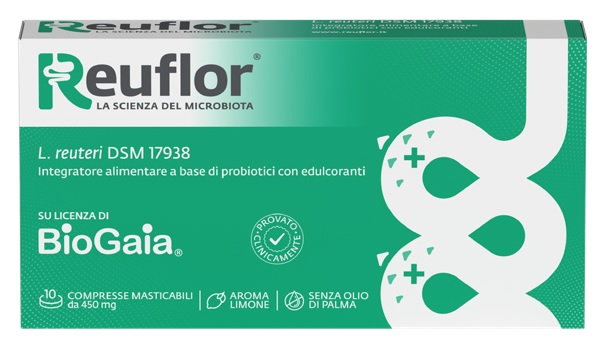 Reuflor® 10 compresse pz Compresse masticabili