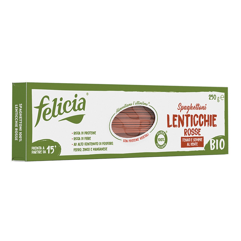 Andriani Felicia Spaghettoni Lenticchie Rosse 250 G