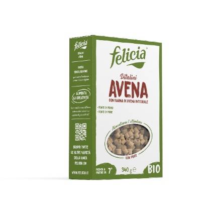 Ditalini Senza Glutine Avena Integrale - Felicia 340 g