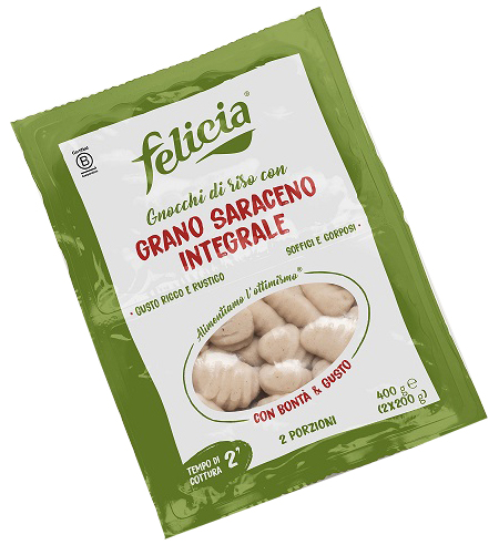 Felicia gnocchi di riso con grano saraceno integrale 400 g — confronto prezzi