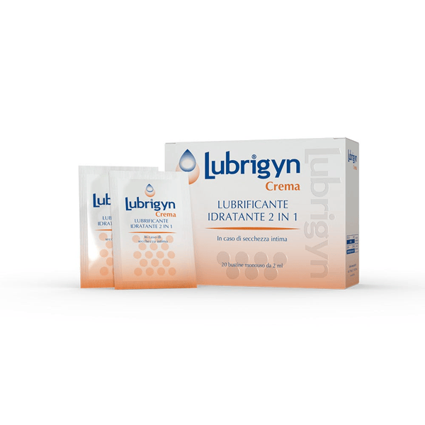 Lubrigyn Crema Vaginale Lubrificante 20 Bustine da 2 ml
