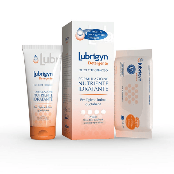 Lubrigyn Cofanetto Detergente Intimo + Salviettine OMAGGIO