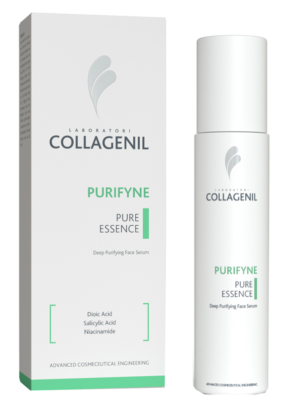 Collagenil Puryfine Pure Serum Siero Viso Niacinamide 10% Acido Ialuronico, 30ml