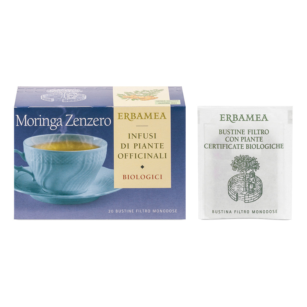 Moringa zenzero biologico 20 bustine — confronto prezzi