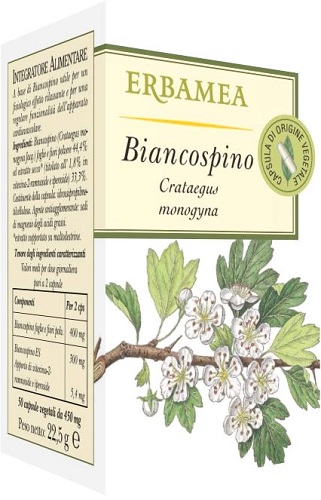 Biancospino Integratore Per Il Sistema Cardiocircolatorio 50 Capsule