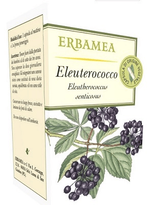 Erbamea Eleuterococco Integratore Tonico Adattogeno 50 Capsule Vegetali