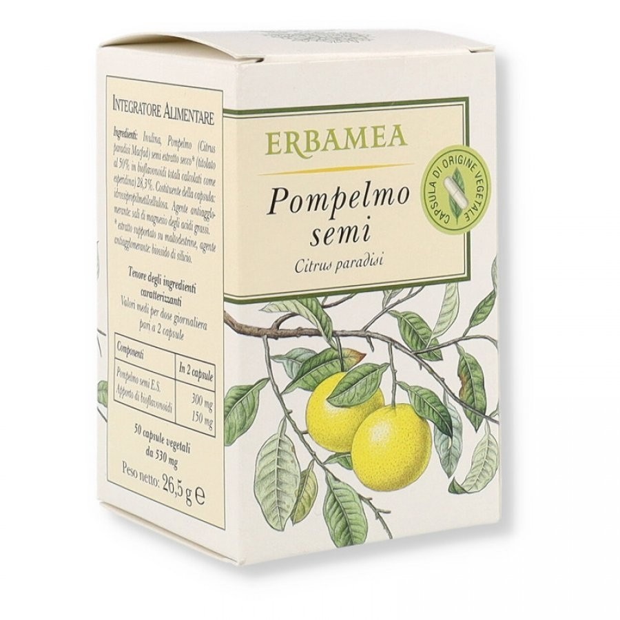 Pompelmo semi 50 capsule vegetali — confronto prezzi