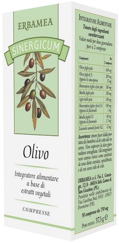 Sinergicum olivo 50 compresse — confronto prezzi