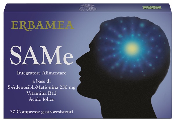 Erbamea SAMe Integratore Alimentare Tono dell'Umore, 30 compresse