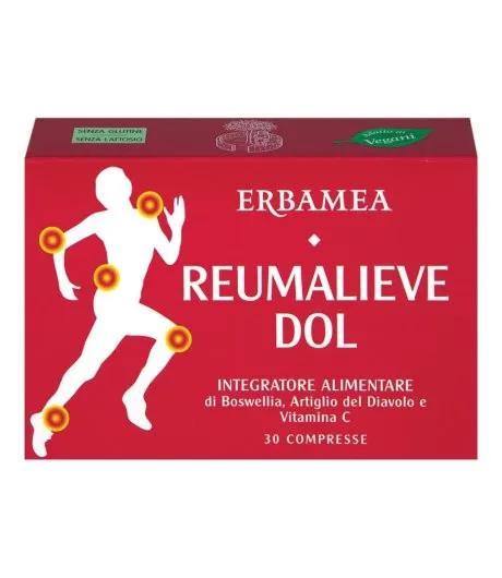 Erbamea Reumalieve Dol Integratore Articolare Boswellia Artiglio del Diavolo 30 Compresse