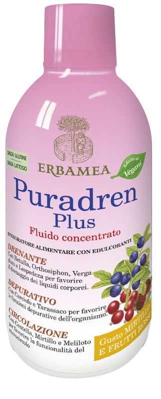 Puradren plus mirtillo frutti rossi 500 ml — confronto prezzi