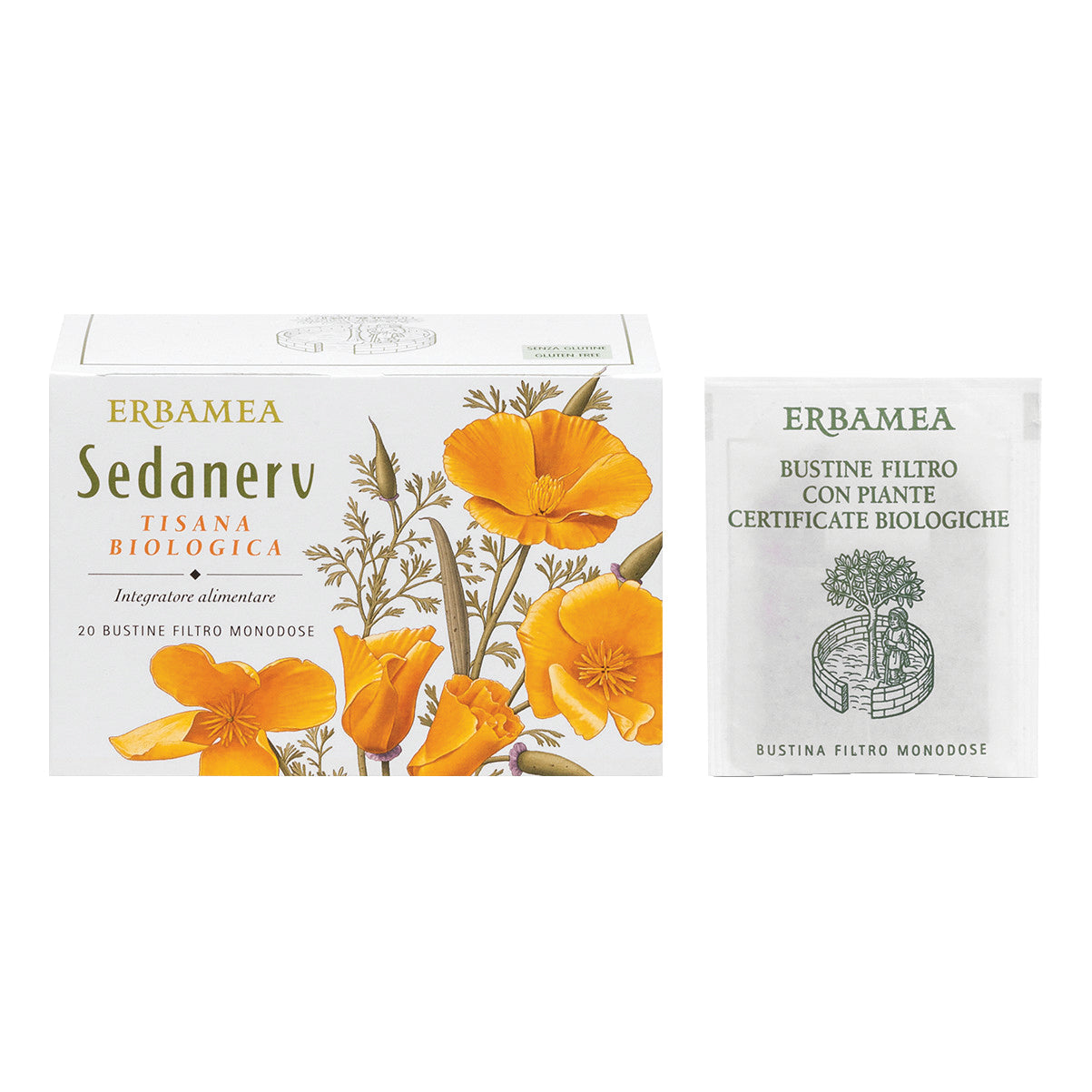 Erbamea Sedanerv - Tisana Biologica, 20 Bustine — confronto prezzi