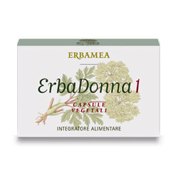 Erbamea Erbadonna 1 Integratore Alimentare, 20 Capsule Vegetali