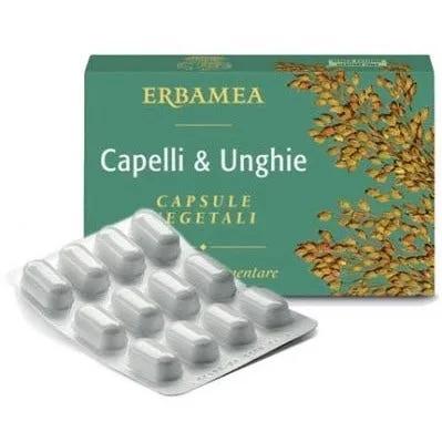 Erbamea Capelli Unghie Integratore Rinforzante 24 Capsule In Blister
