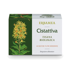 Erbamea Cistattiva Tisana Sollievo per Vie Urinarie 20 Bustine Filtro