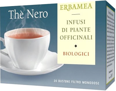 Erbamea Tè Nero 20 Bustine Filtro