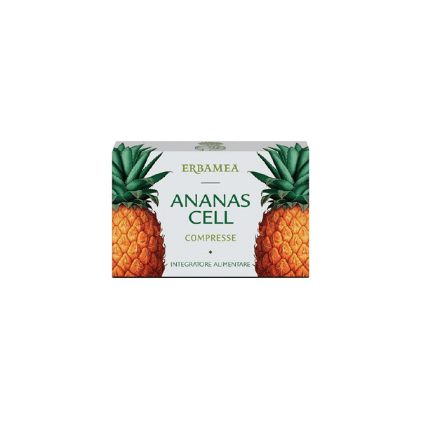 Erbamea Ananas Cell Compresse Integratore per Cellulite 36 Compresse