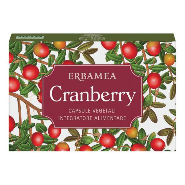Erbamea Cranberry Integratore Vie Urinarie 24 Capsule Vegetali