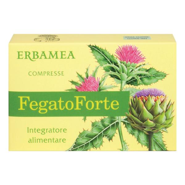 Erbamea FegatoForte - Integratore Epatico - 24 Compresse