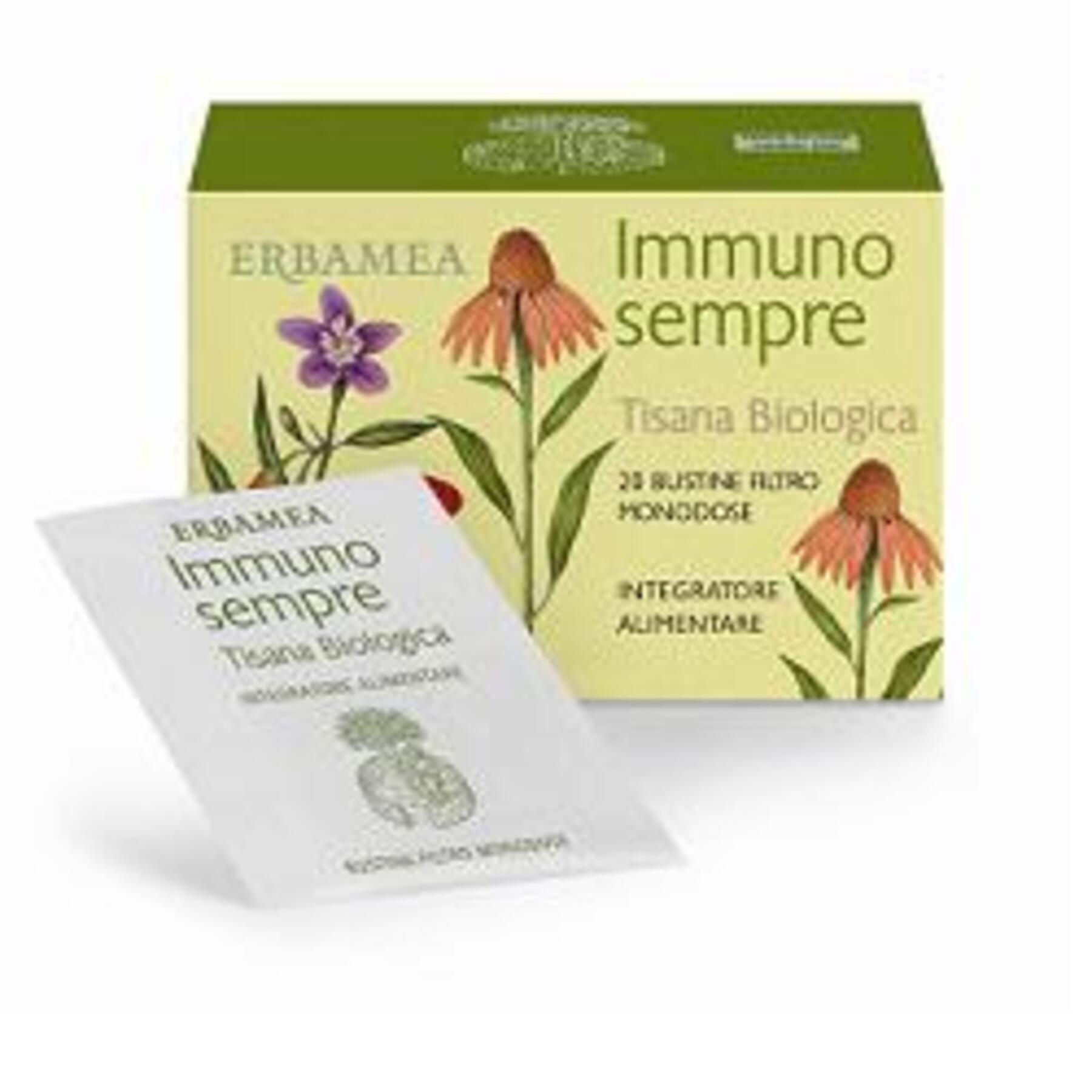 Immunosempre biologico 20 bustine — confronto prezzi