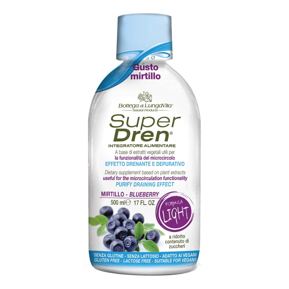 SUPERDREN MIRTILLO LIGHT 500ML — confronto prezzi