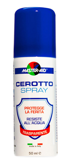 Cerotto Spray Master Aid Flacone 50 Ml Circa 80 Applicazioni