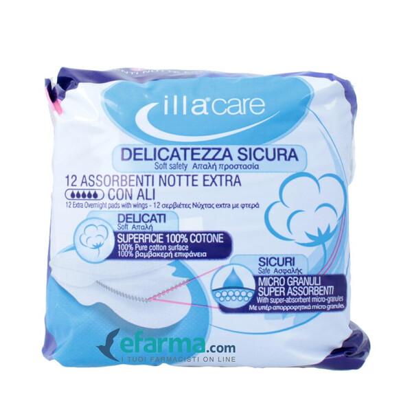 Illa Care Assorbenti Notte Ipoallergenici Extra 12 Pezzi — confronto prezzi