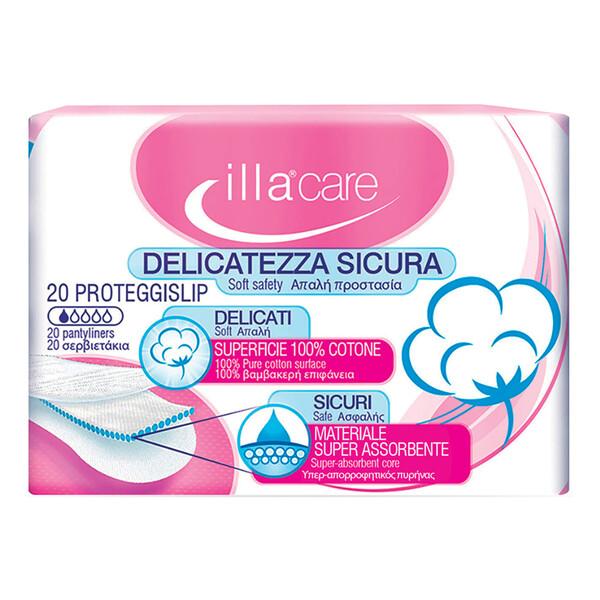 Illa Care Proteggi Slip Per Flusso Abbondante 20 Pezzi