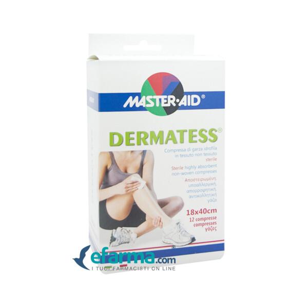 Dermatess Compressa Morbida Di Garza Sterile TNT Monoestensibile 18x40 cm 12 Pezzi