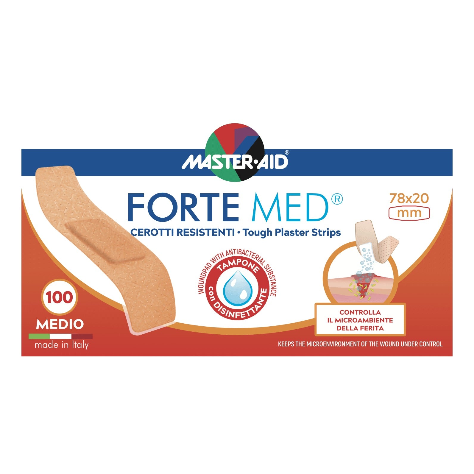 M-aid Forte Med Cer M 100pz
